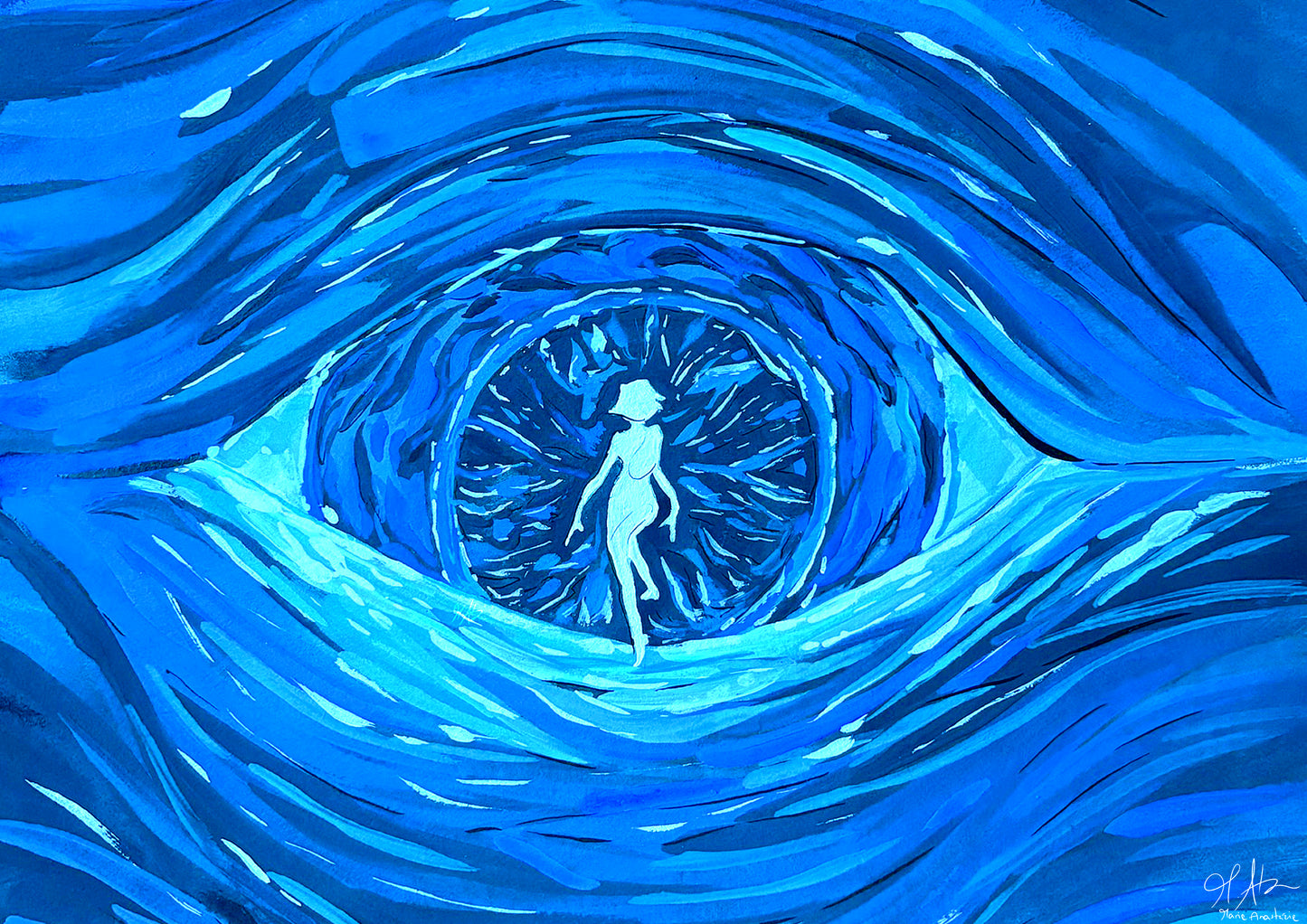 Plakát - Oko velryby